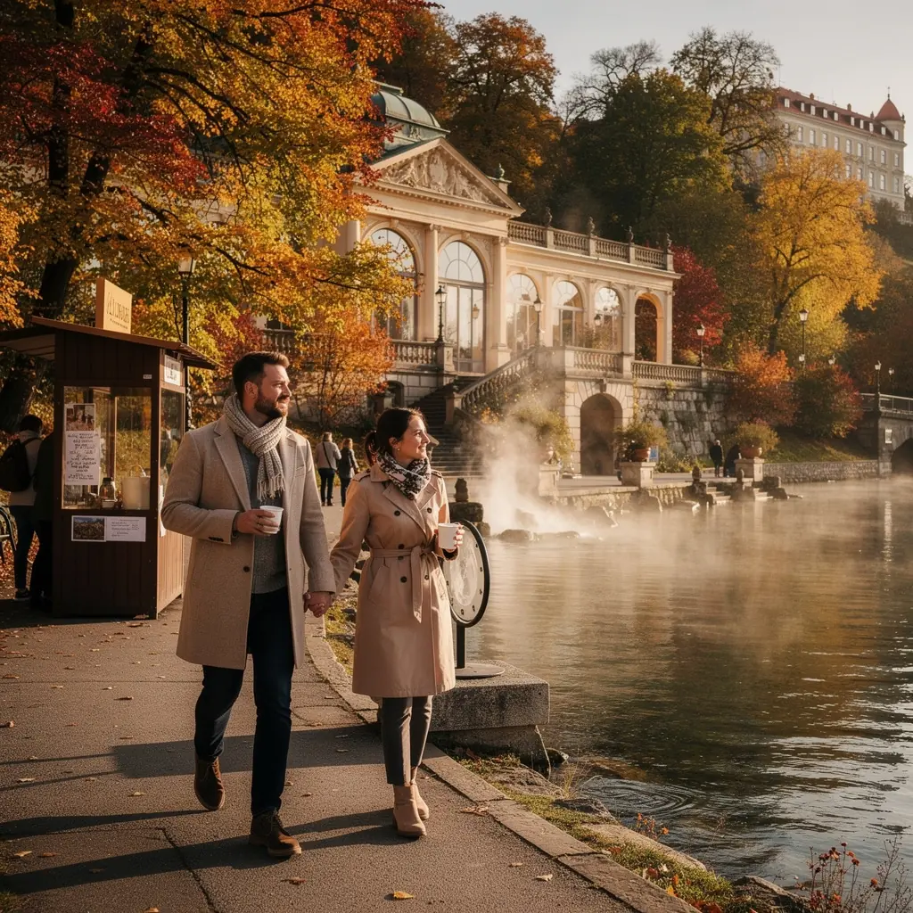 Historické centrum Prahy s ikonickým Karlovým mostem.